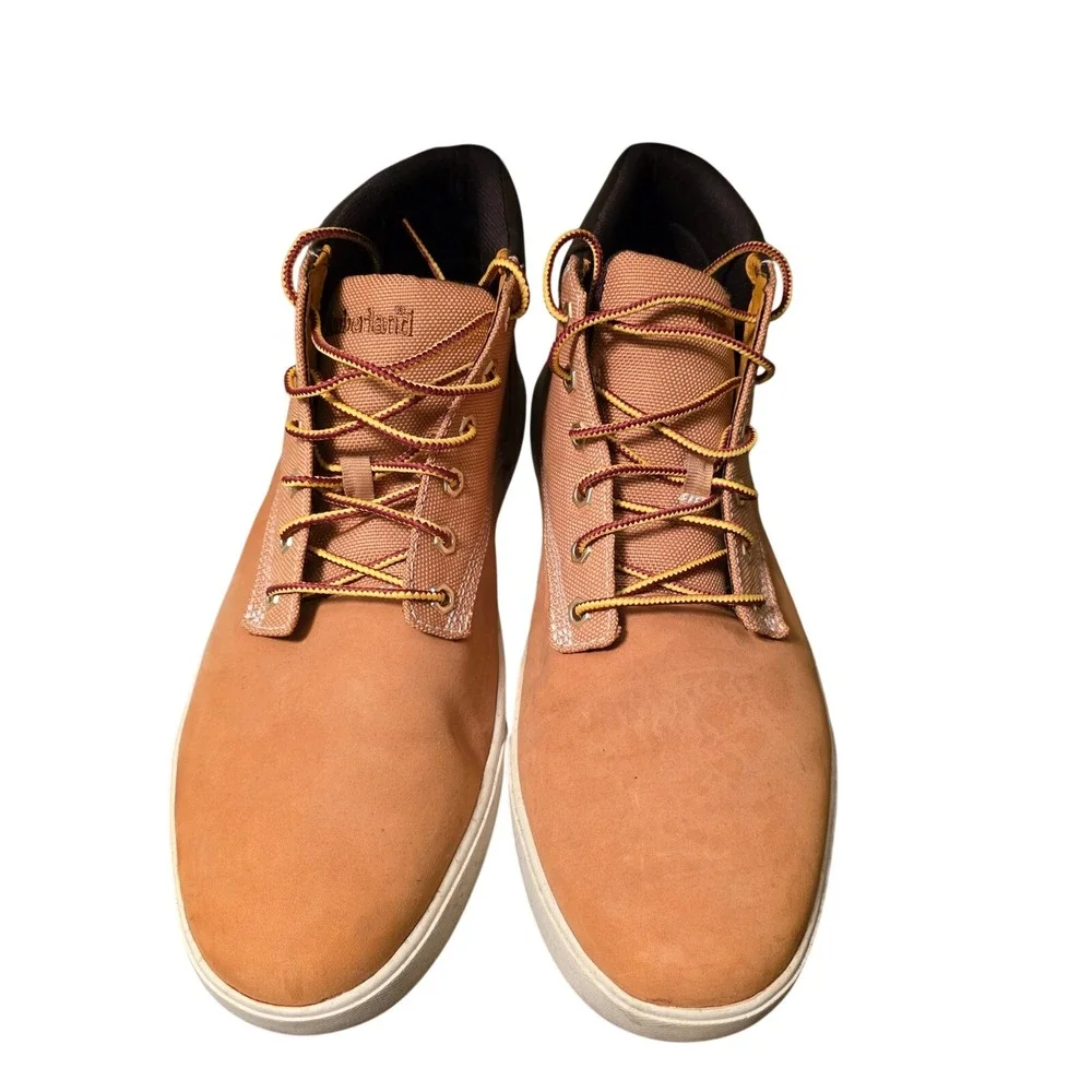 Timberland Mens Ankle Boots‎ Brown Lace Up Casual Fashion Sneakers Shoes Size 11